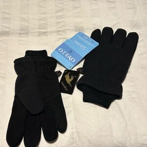 Ozero Black Winter Gloves for Men